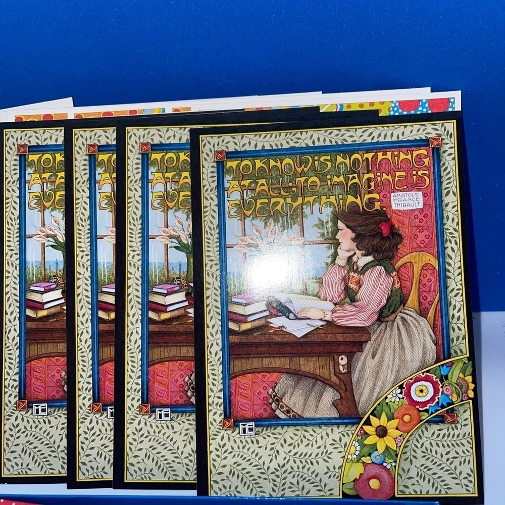 Set of 15 Mary Engelbreit cards as pictured-CUTE!!